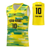 Basketball Jersey Glitch - Yellow